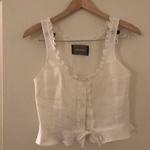 Reformation Linen Top